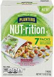 Planters NUT-RITION MEN'S HEALTH Recommended Nut Mix with Peanuts, Almonds, Pistachios Sea Salt, 7 ct of 1.25 oz Packs