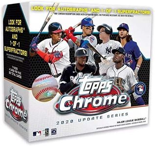 Topps MLB Chrome Updates Baseball Trading Card Mega Box