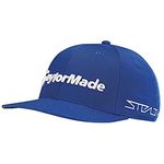 TaylorMade Men's Tour Flatbill Cap, Blue, One Size UK