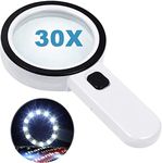 Magnifying Glass with 12 LED Lights