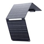 ALLPOWERS SP001 21W Portable Solar Panel Charger, High-Efficiency 22-25% Folding Solar Panel for Camping, RV, Home, and Outdoor Use with Dual USB Outputs