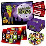 Halloween Party Game | HALLOWEEN BINGO | up to 20 Players |For Children, Family, Kids, Halloween Party, Trick or Treat, Halloween activity, school classroom fun