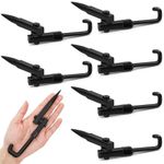 Sadnyy 6 Pcs 7'' Tree Stand Bow Hanger Folding Bow Holder Bow Hunting Accessories Tree Stand Accessories for Hunting Archery Hanger Multi Purpose for Outdoors Sports