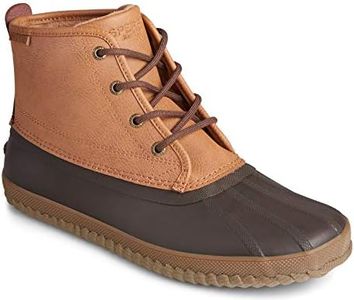 Sperry Unisex-Adult Brewster Rain Boot, Tan Brown, 8.5