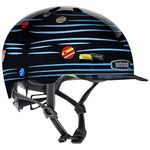 Nutcase Little Nutty-Defy Gravity (Reflective) Unisex Youth Helmet, Multicolour, XS