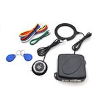 Qawachh Car Key Less Entry Smart Start System Engine Start/Stop System for All Cars