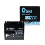 Replacement for SEALAKE FM12170 Battery - Compatible UB12220 Universal Sealed Lead Acid Battery (12V 22Ah 22000mAh T4 Terminal AGM SLA)