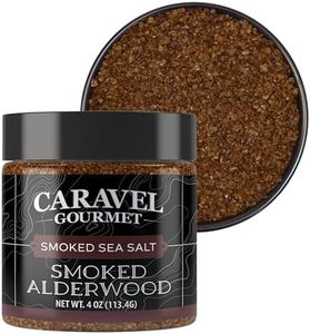 Smoked Sea Salt, Cold Smoked Over Alderwood - 4 oz Jar