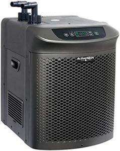 ACTIVEAQUA Active Aqua AACH50HP Water Chiller for Aquarium, Hydroponics, Bathtub – 0.5 HP, Fast Cooling, 90-172 Gallons, Titanium Evaporator – Fittings Included