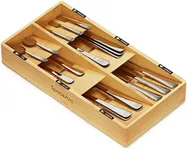 SpaceAid Bamboo Silverware Drawer O