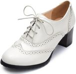 Odema Womens PU Leather Oxfords Win