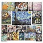 20 Count Famous Impressionist Wall 