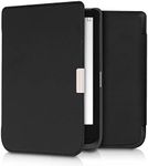 kwmobile Case Compatible with Pocketbook Touch Lux 4/5/Touch HD 3/Color (2020)/ Vivlio Lux 5 Case - Cover for eReader with Magnetic Closure - Black