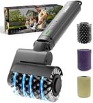Leebein Electric Grill Brush for Outdoor, 2026 TikTok BBQ Grill Cleaner with 3 Heads, 3-Speed & Angle Adjust Cordless Rotary Grill Brush, 150Mins Runtime Grill Cleaning Brush for Barbecue Grates