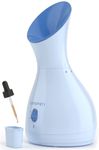 CARESMITH 2 In 1 Face Steamer + Steamer For Cold & Cough | 16 Mins Of Natural Steam With 170Ml Large Tank | Dedicated Chamber For Balms & Oils | Vaporizer Steamer With Cough, Cold & Facial | Anti-Splash Technology