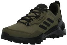 adidas Mens Terrex AX4 Gore-TEX Hiking,Focus Olive/Black/Grey,13