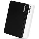 SUHSAI External Hard drive 1TB, 2.5 Inch External Hdd, Storage and Backup Drive, hard disk, USB 2.0 portable hard drive, Compatible with Mac, Laptop, Desktop, computer (Black)