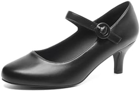 Zapatos de Tacón Alto Clásicos Mujer Zapatos con Tacón Fina Zapatos de Salón PU,Size 38,Negro,SDPU2411W
