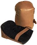 ALTA 30903 Pro Leather Knee Pads, Buckle, Capless, Beige