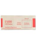 Money Bands Currency Straps For £20 Polymer Notes - Pack of 100 (new stock)