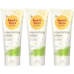 Burt's Bees Baby Nourishing Lotion, Calming, 6 Oz - Pack of 3