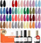 modelones 32 PCS Gel Nail Polish Se