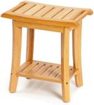 Unibambou Bamboo Shower Bench Insid