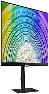 Samsung S6U - 24 Inch 2560x1440 QHD (16:9) - Professional High Res Wide Monitor with 75Hz Refresh Rate (LS24A600UCEXXY)