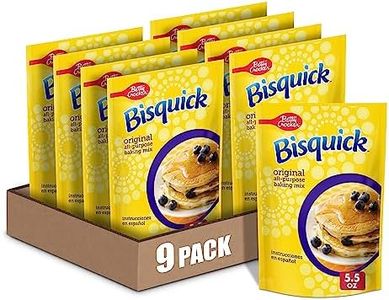 Betty Crocker Bisquick Baking Mix, All Purpose Baking Mix, Original, 5.5 Oz (Pack of 9)