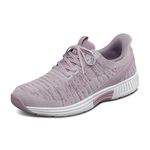 Orthofeet Orthopaedic Women's Hands-Free Slip On Sneaker Helps Relieve Pain Nurseries, rose, 4.5 UK