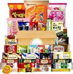 DAGAON Finest Korean Snack Box 42 Count – Variety Snacks Including Korean’s Favorite Chips, Biscuits, Cookies, Pies, Candies. Perfect appetizing Korean snacks for any occasions, gifts and everyone.