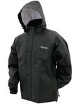 FROGG TOGGS Men's Bull Frogg™ Rain Jacket,Black,X-Large