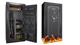 BARSKA Fireproof Gun Safe Large, Multi (AX12218)