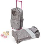 Travel and Tour Trolley Carrier with Bed for 18-inch Dolls