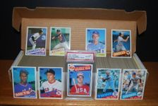 1985 Topps Baseball Complete Set (McGwire Rookie, Clemens Rookie, Puckett Rookie, Gooden Rookie)