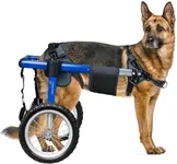 Virbraroo Dog Wheelchair for Back Legs, Dog Wheelchair with All-Terrain Tires & Durable Bearings, Large Dog Wheelchair for Back Legs,88.1-132.2 lbs(XXL)