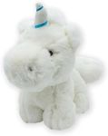 World's Softest Small White Unicorn Stuffed Animal for Baby, Toddler, Kids- Soft, Huggable Stuffed Unicorn- Adorable Toy Made from Kid-Friendly, Quality Materials, (WS01488)