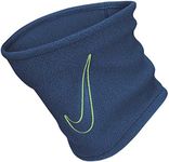 Nike Unisex Fleece Neck Warmer, Blue, One Size EU