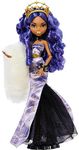 Monster High Howliday Winter Edition Doll, Clawdeen Wolf Collectible in Icy Lavender Gown with Furry Boa & Accessories