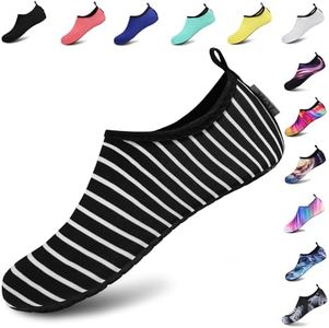VIFUUR Water Sports Unisex Shoes BlackStripes - 9-10 W US / 7.5-8.5 M US (40-41)