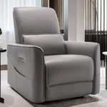 Korser Swivel Recliner Chair, Glide