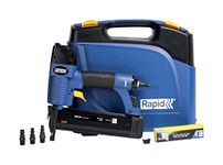 Rapid PRO PB131 18Ga Pneumatic Nailer for No. 8 Brads, With Comfort Grip, Quick Reload, Adjustable Depth-of-Drive, Includes Carry Case and 300 Brads (5000054)