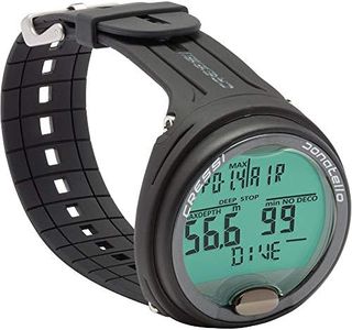 Cressi Donatello Wrist Computers, Black/Silver