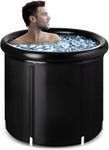 Deoxys Ice Bath Tub for Athletes, Cold Plunge Tub for Recovery and Cold Water Therapy, Portable Multiple Layered Ice Pod Barrel for Outdoor, Inflatable Icebath Tub at Home