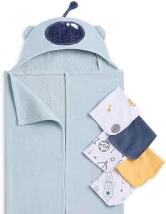 Evolur buybuy Baby AstroNap 6 pc Gift Set - Hooded Towel & 5pc Wash Cloths