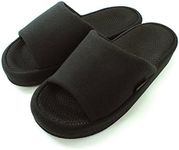 Okumura Slippers With Toe Grip Comfort M Size Black