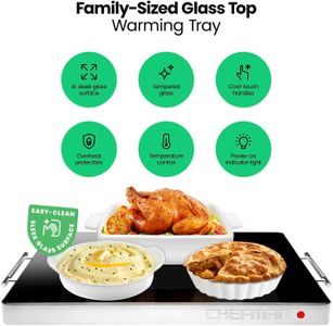 Chefman Electric Buffet Server – Black Food Warming Tray