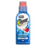 Shout Advanced Stain Remover Gel for Clothes Laundry, Ultra Concentrated Gel with Built-in Scrubber Brush for Deep Set-In Stains, 246ml