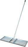 BMS 36”, 40” 48” wide Levelawn Lutes: Premium levelling rake for top dressing, seeding, soil/sand. Luxury full-length heavy-duty aluminium handle with grip, solid connections (40 inch wide)