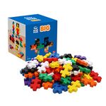 Plus-Plus - Big Basic Mix - 100 Pieces - Interlocking Building Blocks and Construction Set - STEM Toy for Kids - Age 1 to 6 Years - P3210